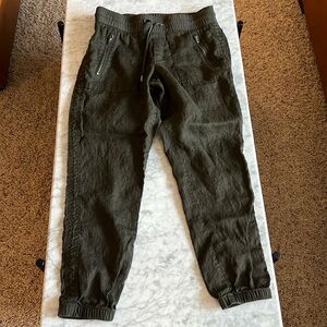 Athleta linen joggers